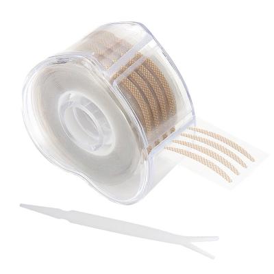 China Wholesale Invisible Extension Self-adhesive Self-adhesive Roll Thick Skin Eyelash Extension Tape Eye Tool Cover Eyelid Tape Eyelid Tape Daily Natural Double Sticker for sale