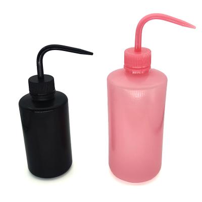 China Eyelash Extension Squirt Elbow Accessories Pink Ounce Extension Tool Grafting 500 250 150 1000ml Wash Rinse Bottle Tattoo Plastic Squeeze Eyelash for sale