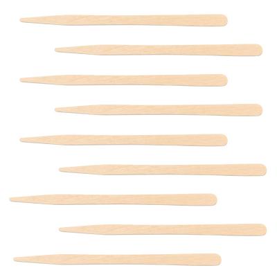 China Eyelash Extensions/Tattoo Size Hard Smooth Body Depilatory Tool Cream Disposable Spatula Applicator Wax Wooden Removal Stick Hair for sale