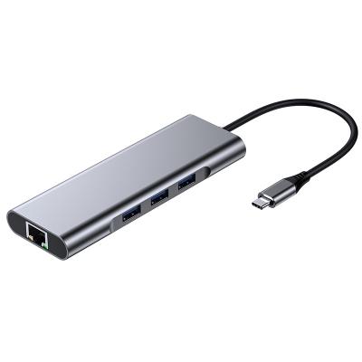 China Type-c aluminum alloy USB3.1 male reasonable price stabilize aluminum alloy usb c hub docking station for sale