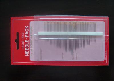 China House Hold Rustproof Steel Hand Sewing Needles Threader 50pcs per Card for sale