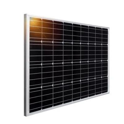 China Solar Power System 25 years warranty A grade poly 12v 100 w mono solar panels for off grid battery solar system for sale