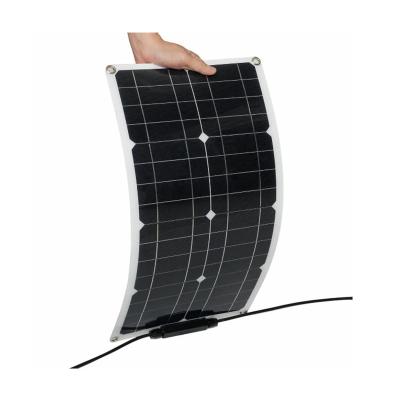 China Flexible Solar Panels high efficiency sunpower half cell etfe mono 12v 100W 120w 300w 320w 275w 250w 130w 150w 400w portable RV flexible solar panel for sale