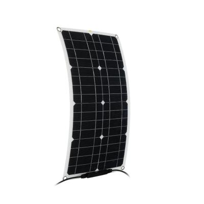 China Flexible Solar Panels high efficiency sunpower half cell etfe mono 12v 100W 120w 300w 320w 275w 250w 130w 150w 400w portable RV flexible solar panel for sale