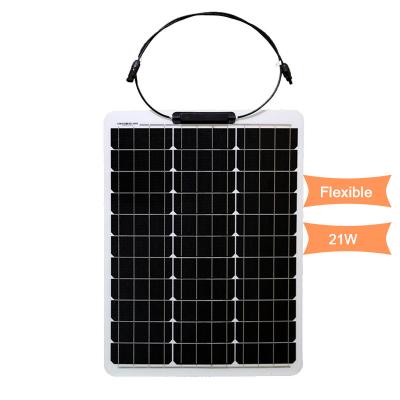 China Flexible Solar Panels High Efficiency 60 Watt Flexible Monocrystalline Solar Panel with 25 years warranty for sale for sale