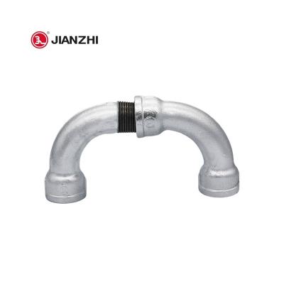 China Industrial oil gas water JIANZHI bend elbow male and female bsp and NPT thread 90 degree bend pipe fittings for sale