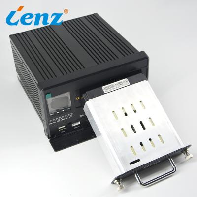 China mdvr 1080p AHD 8 channel school bus mobile DVR with 4g gps wifi HDD SSD storage LZE500 V2.0 for sale