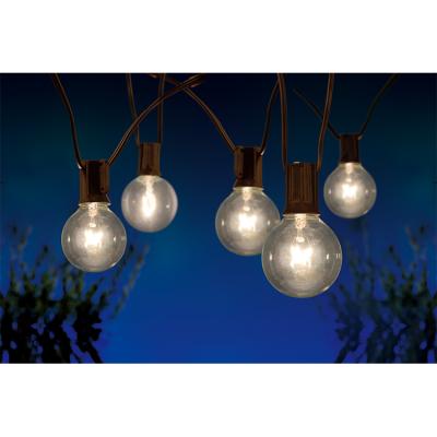 China Connect 2HQ 25LT G40 Garden Butt String Lights Outdoor Festival Decoration Christmas Spring Garden String Lights for sale