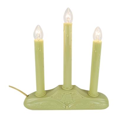 China 3 Light CANDOLIER Home Decor 3 Light Candolier Electronic Christmas String Lit E12 C7 Candle Wholesale for sale