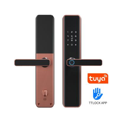 China Tuya Realm M1 Digital Security Wifi Tuya TTlock Smart Biometric Electronic Fingerprint Door Lock / TTlock for sale