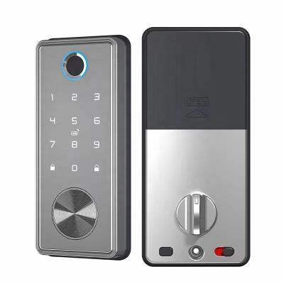 China Tuya Kingdom T1 Deadbolt Home Digital Wifi Tuya TTlock Fingerprint Smart Door Lock / TTlock for sale