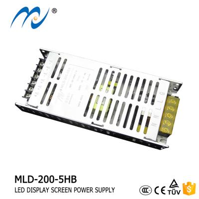 China LED Lighting AC DC Ultra Slim LED Power Supply 5V 40A 200W For LED Display Screen for sale