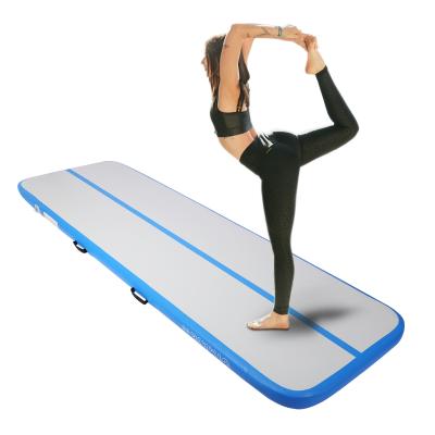 China Home Use/Training/Cheerleading/Yoga/Water With Hot Sales 13ft Electric Pump Inflatable Gymnastic Air Track Tumbling Mat 4 Inches Thick Mat Home Use/Training/Yoga House for sale