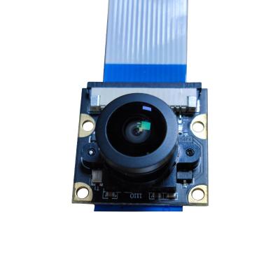 China Raspberry pi development board OV5647 chip 5MP raspberry pie camera module is suitable for raspberry pi 3/4 generation motherboard 160 degree fisheye lens for sale