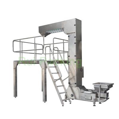 China Easy To Operate Hot Selling RT-100 Z Stainless Steel Type Food Elevator Elevator With Bucket Or Hopper For Food Factory for sale