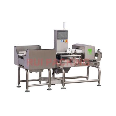 China Food and MEDICAL factory price integrated metal detector and check weigher for food and medical for sale