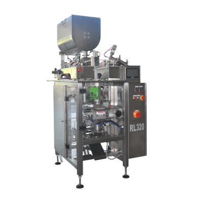 China Easy to Operate and Quality Guarantee RL320 Automatic Vertical Oil Packing Machine Chilli Sauce Packing Machine for sale