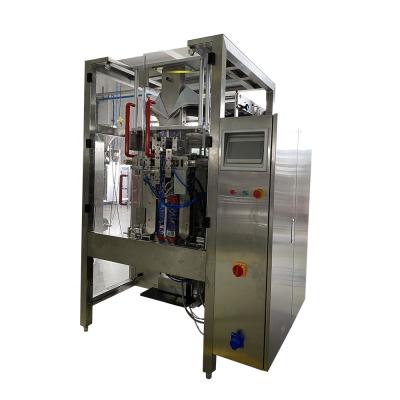 China Easy to operate and automatic Rui Packing RL520S4 automatic vertical nut snack packing machine with combination weigher for four side seale pouch packaging for sale