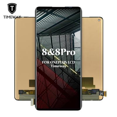 China Replacement TFT TIMEWAY LCD display screen for oneplus 8 lcd touch screen oled pro change for sale