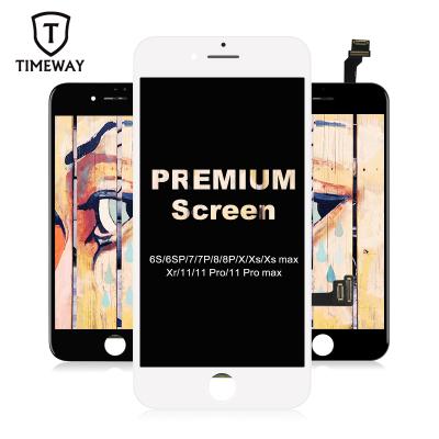 China TIMEWAY Factory LCD Screen for Iphone 6G, 6S, 7G, 8G, X display assembly for iphone 6s for sale