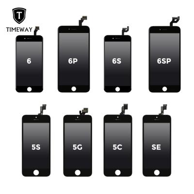 China TIMEWAY Mobile Phone LCDs Touch Screen Display for iphone 5s 64gb 6 plus se2 panel for iphone 5 plus 6s for sale