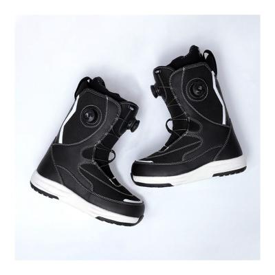 China New Design Ski Professional Keep Warm Unisex Men and Women 3D Tongue Snowboard Shoes for sale