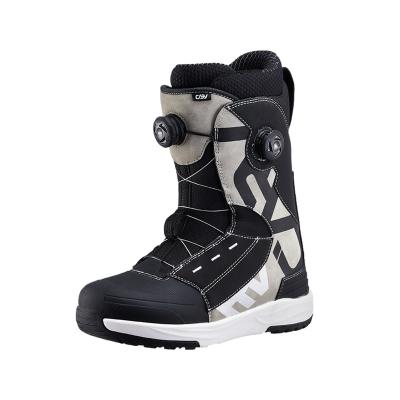 China Ski Made in China High Fault Tolerance Ski Equipment Comfortable Black Color Snowboard Boots for sale