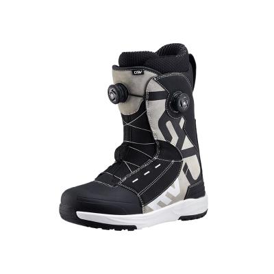 China New Design Good Quality Stability Black Color Anti-collision Strong Snowboard Ski Boots for sale