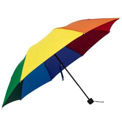 China Wholesale Cheap Logo Folding Printed Custom Anti UV Protection 8 Ribs Folding Umbrella Sunshade for sale