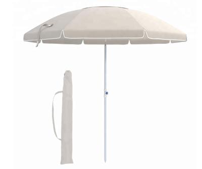 China 2.1M Modern Promotion Umbrella Parasol Beach Umbrella Custom Printing Outdoor Polyester for sale