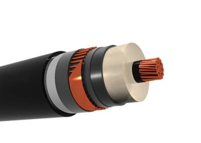 China Aluminio acorazado del cable del aislamiento 47kV XLPE de RoHS XPLE semi conductor en venta