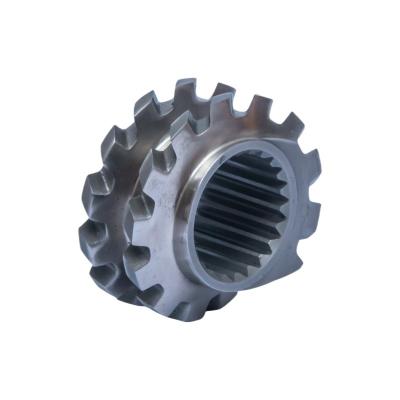 China Wear Resistant Zester Mixing Element  Spline Connection Twin Screw Extruder For Chemical Industry for sale