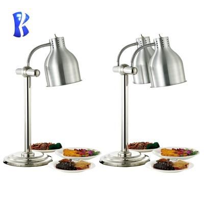 China Modern Desgin OKEY Stainless Steel Kitchen Heat Preserving Food Heating Lamp for sale