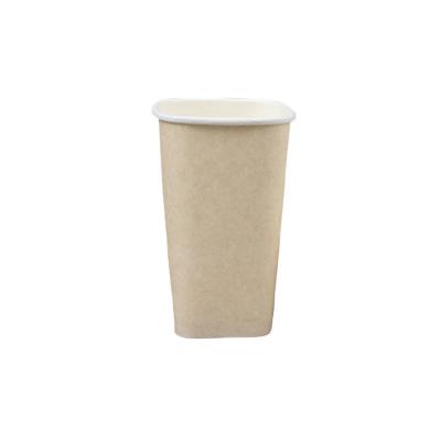 China Eco Friendly Disposable Customizable Disposable paper soup cup with lid custom printing eco friendly cups for soup Wholesale Printing 8oz 12oz 16oz Single Wall Dispo for sale