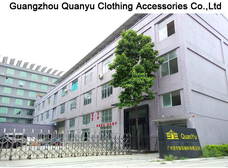 Verified China supplier - Guangzhou Quanyu Clothing Accessories Co., Ltd.