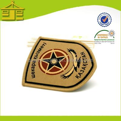 China Sustainable Kids Age Grade And Hoodies Adhesive Woven Thermal Patch for sale