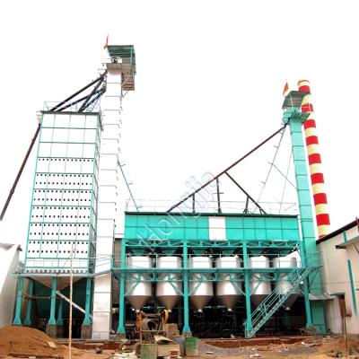 China 25ton Per Day Low Breakage Rice Mill Automatic Steamed Milling Rice Mill Production Line for sale