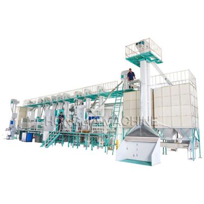 China Hot Sale Milling Equipment High Efficiency Husked Rice 60ton Per Day Rice Mill Processing Production Line Factory for sale