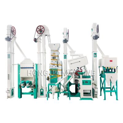 China High Efficiency China-made 30TPD Rice Mill Paddy Mill Plant White Rice Processing Line for sale