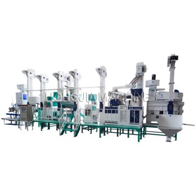 China Modern Automatic Rice Mill Plant Compact Structure Automatic Rice Mill Machine Line for sale