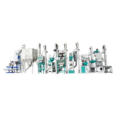 China Professional Rice Low Breakage Mini Small Rice Mill Machinery Equipment 15ton Complete Rice Mill Production Line for sale