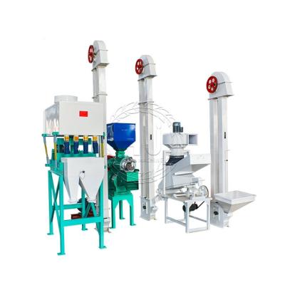 China Remove Paddy Husk Mini Sized 10tpd Complete Sets Rice Processing Mill Factory Sales for sale