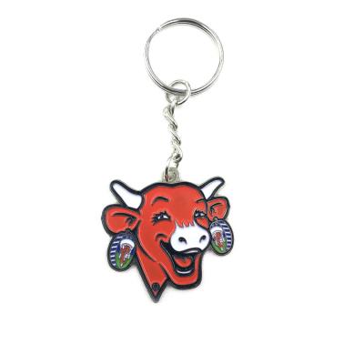 China Wholesale Custom Plated Metal Key Chain Factory Painting Key Chain Llaveros Key Chain for sale