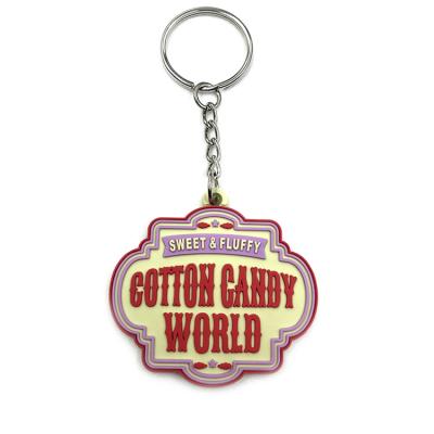 China Cheap Advertising / Professional Decoration Factory Recommend Custom Made High Quality PVC Key Chain for sale