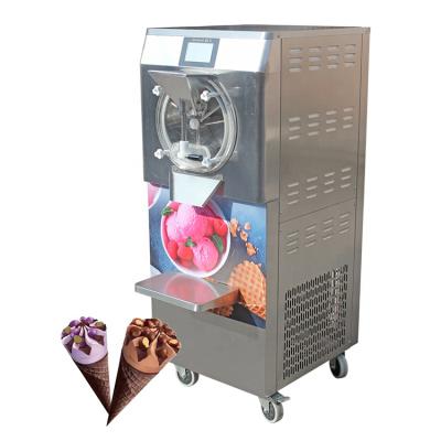 China Snack Factory Stainless Steel Ice Cream Batch Freezer Commercial Hard Gelato Ice Cream Machine For Sale for sale