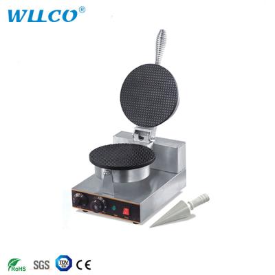 China Waffle Cone Round Shape Waffle Baker Ice Cream Cone Machine for sale