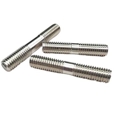 China High Quality Connection Supply Stainless Steel Studs 304 316 With Double Head Screws for sale