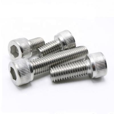 China Titanium Stainless Steel Grade 2 Gr5 Socket Screw Socket Hex Bolt Ti Bolt for sale