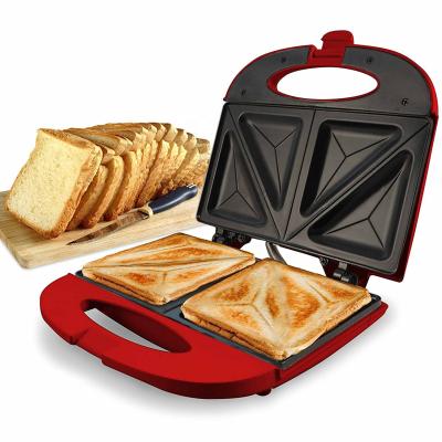 China Portable Mini Home Multifunction Electric Breakfast Waffle Panini Toaster 3 in 1 Sandwich Maker for sale