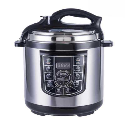 China Custom Made Smart Electric Rice Cooke Logo Stainless Steel Multifunction Cooking 6L Digital Pressure Rice Cooker for sale